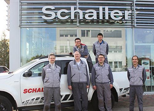 Foto von Werkstattteam